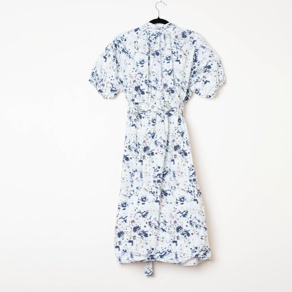 Jason Wu Blurred Poplin Shirtdress 100% Cotton - Size 4 - Picture 8 of 8